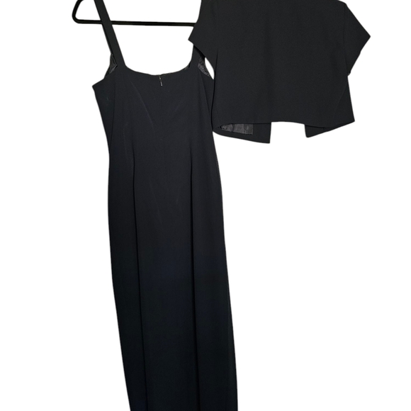 J. R. Nites Evening Dress with Jacket 12 - Picture 3 of 12